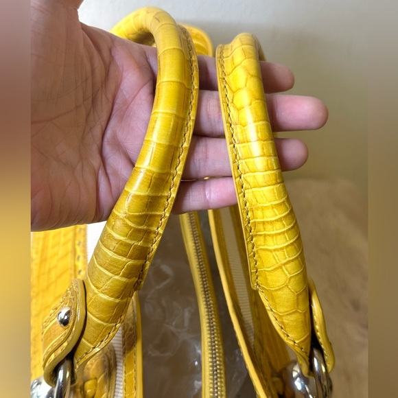 CELINE HANDBAG BEIGE CANVAS 🌟 AUTHENTIC 🌟 - Picture 3 of 13